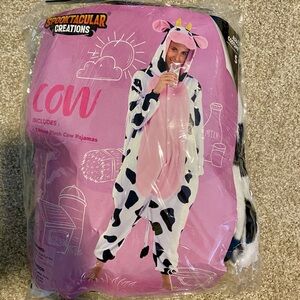 Adult Cow Costume Size Small